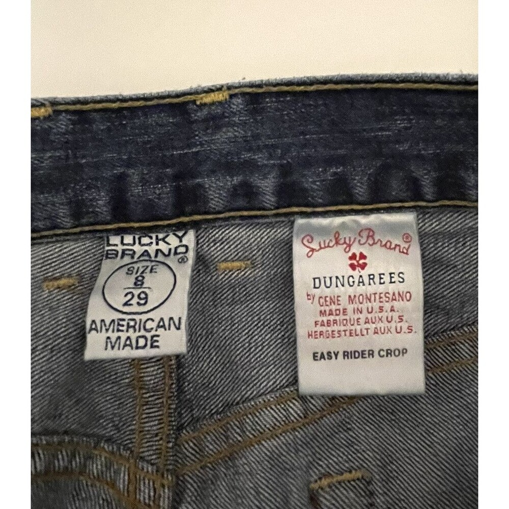 Lucky Brand Jeans Cut Off Denim Shorts Women’s Size 29 Summer Western Streetwear - Picture 4 of 7